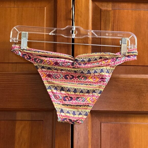 VIX 2 piece bikini - Top Size Large and Bottom Size Med - Yellow Pink Blue Green - Picture 10 of 10